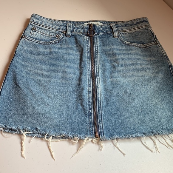 Free People We The Free Denim Mini Skirt - Picture 10 of 10